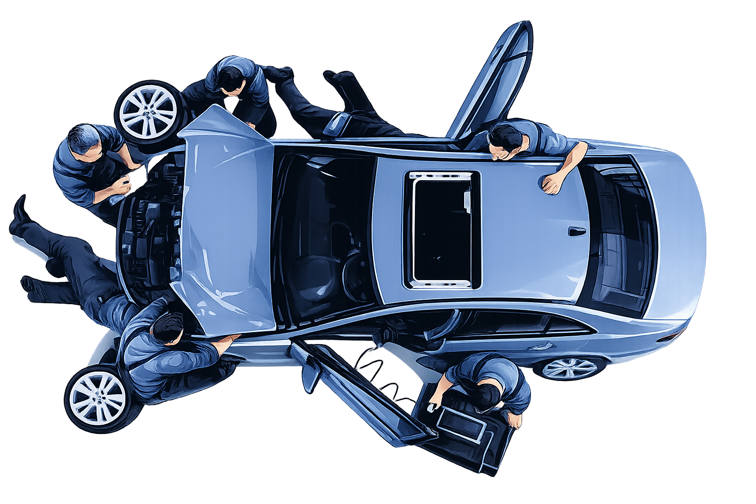 Profesionální servis automobilu